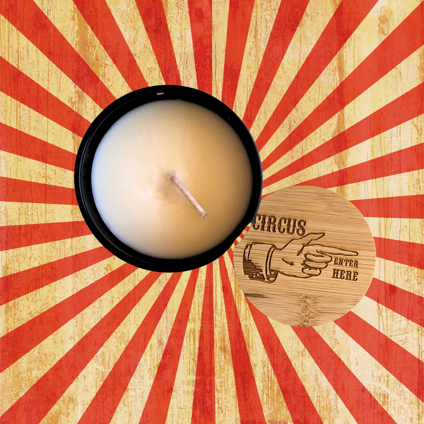 Night at the Circus Reading Candle