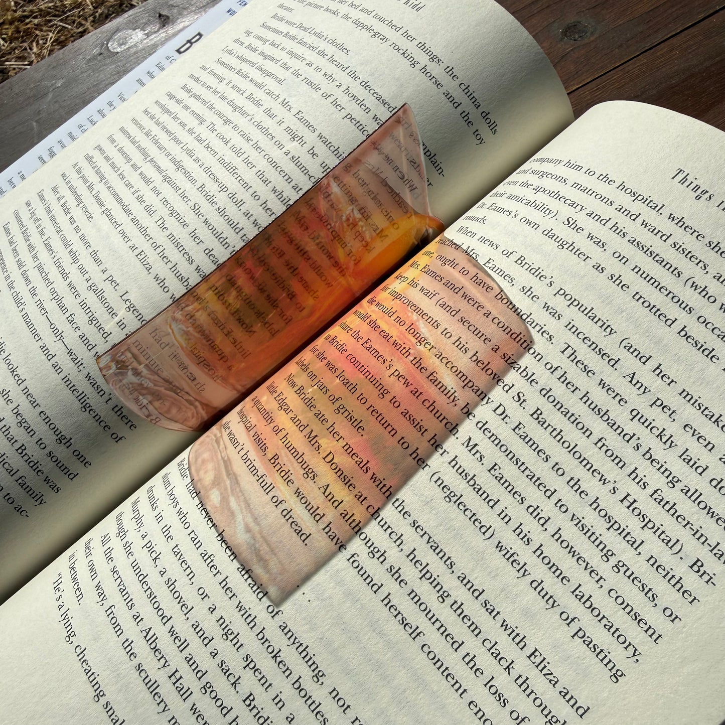 Old Fashioned Cocktail Clear Bookmark