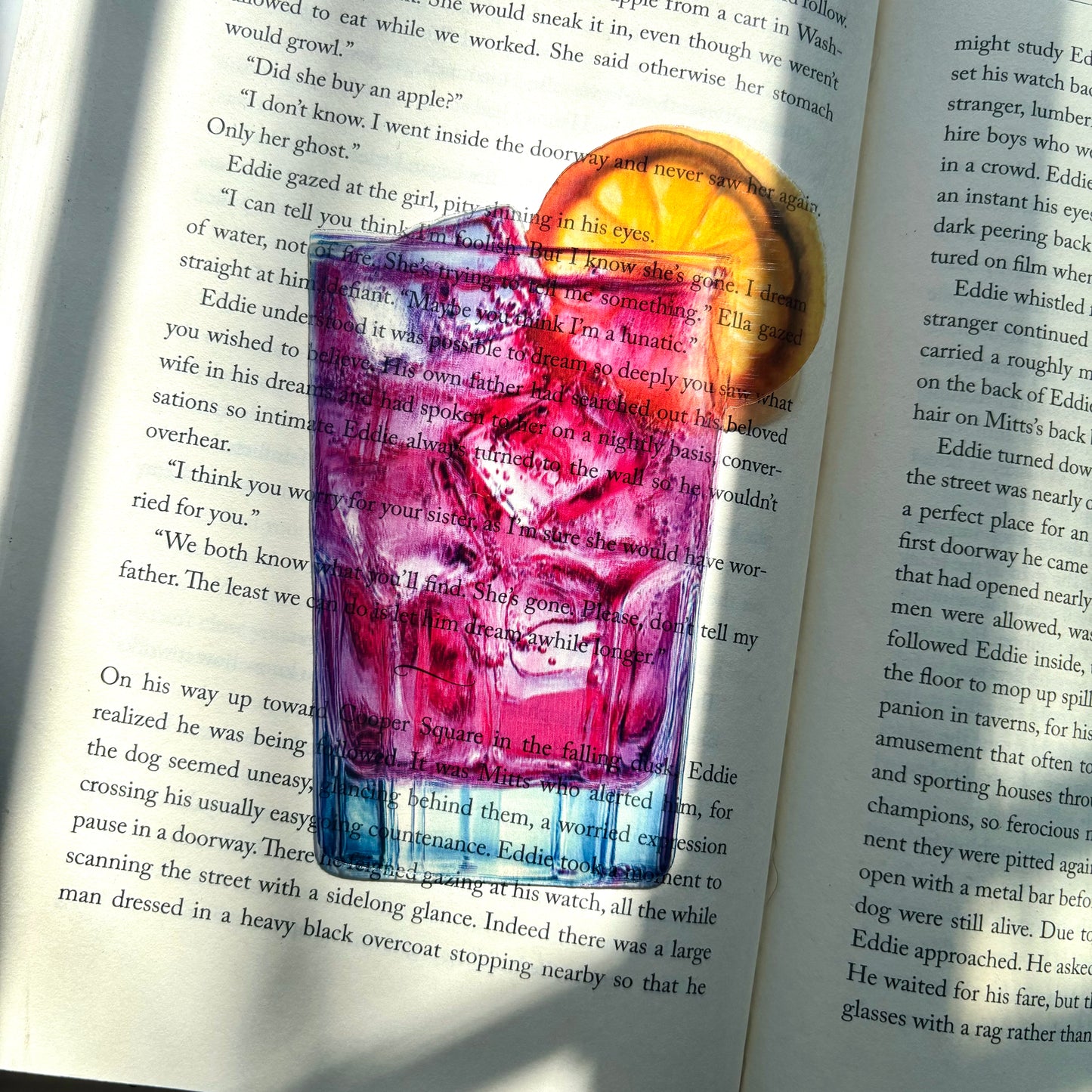 Gin and Tonic Clear Bookmark