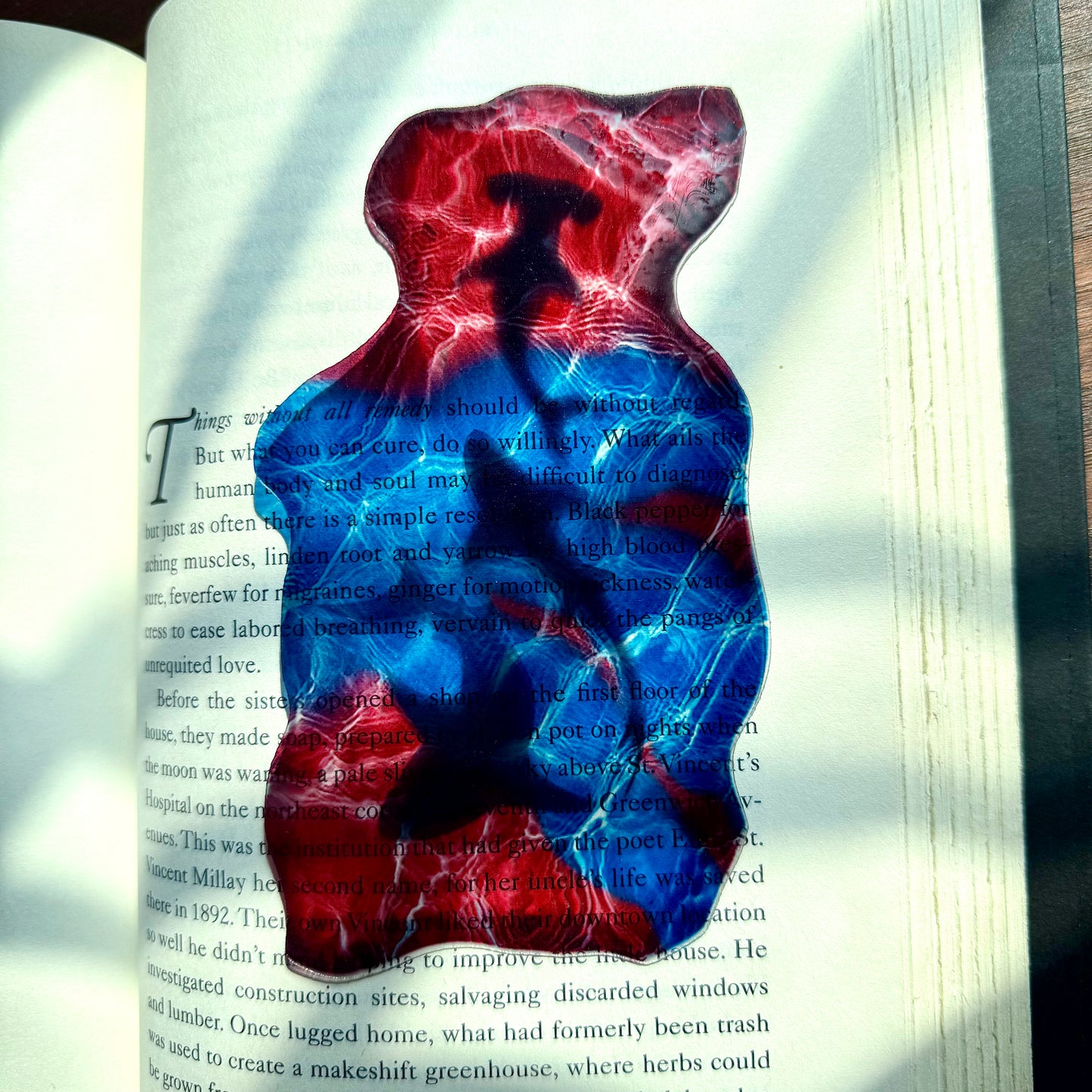 Shark Attack Transparent Bookmark