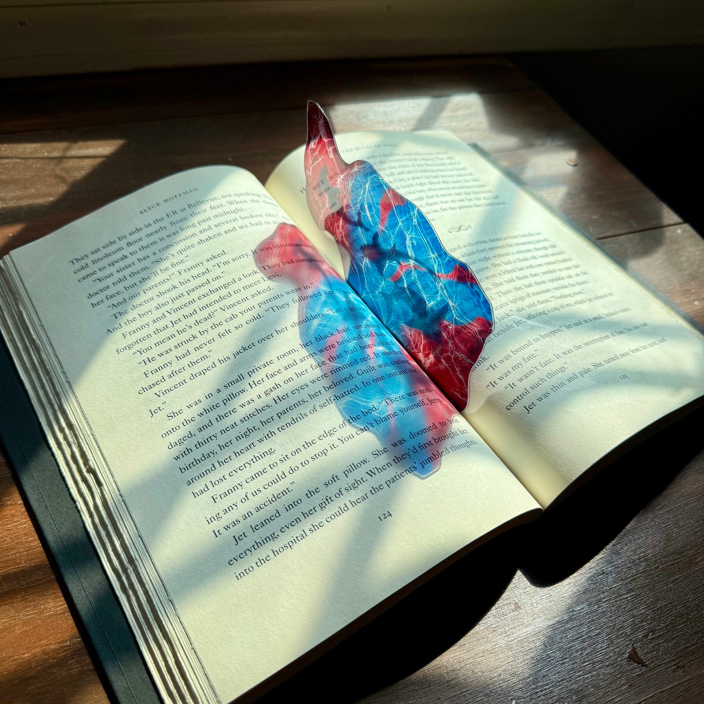 Shark Attack Transparent Bookmark