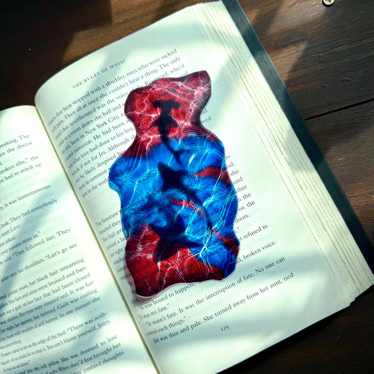 Shark Attack Transparent Bookmark