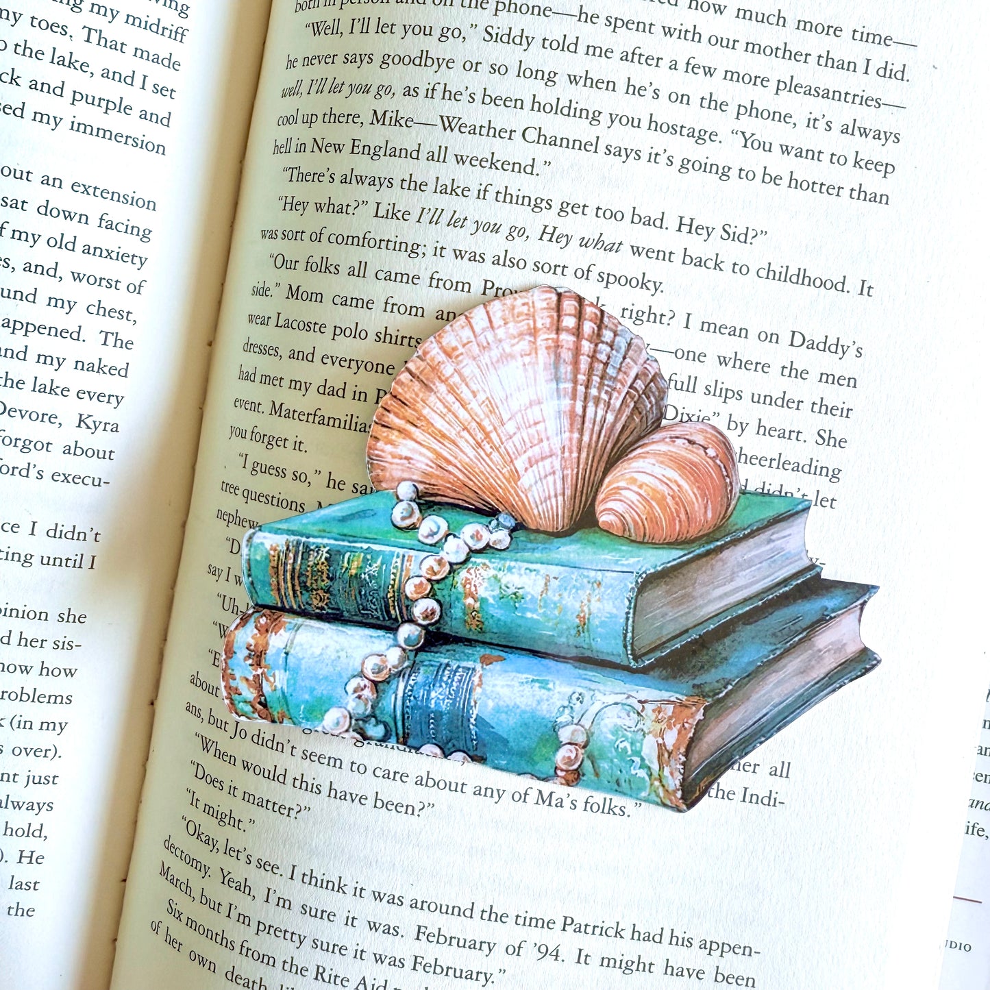 Mermaid Treasures Bookmark