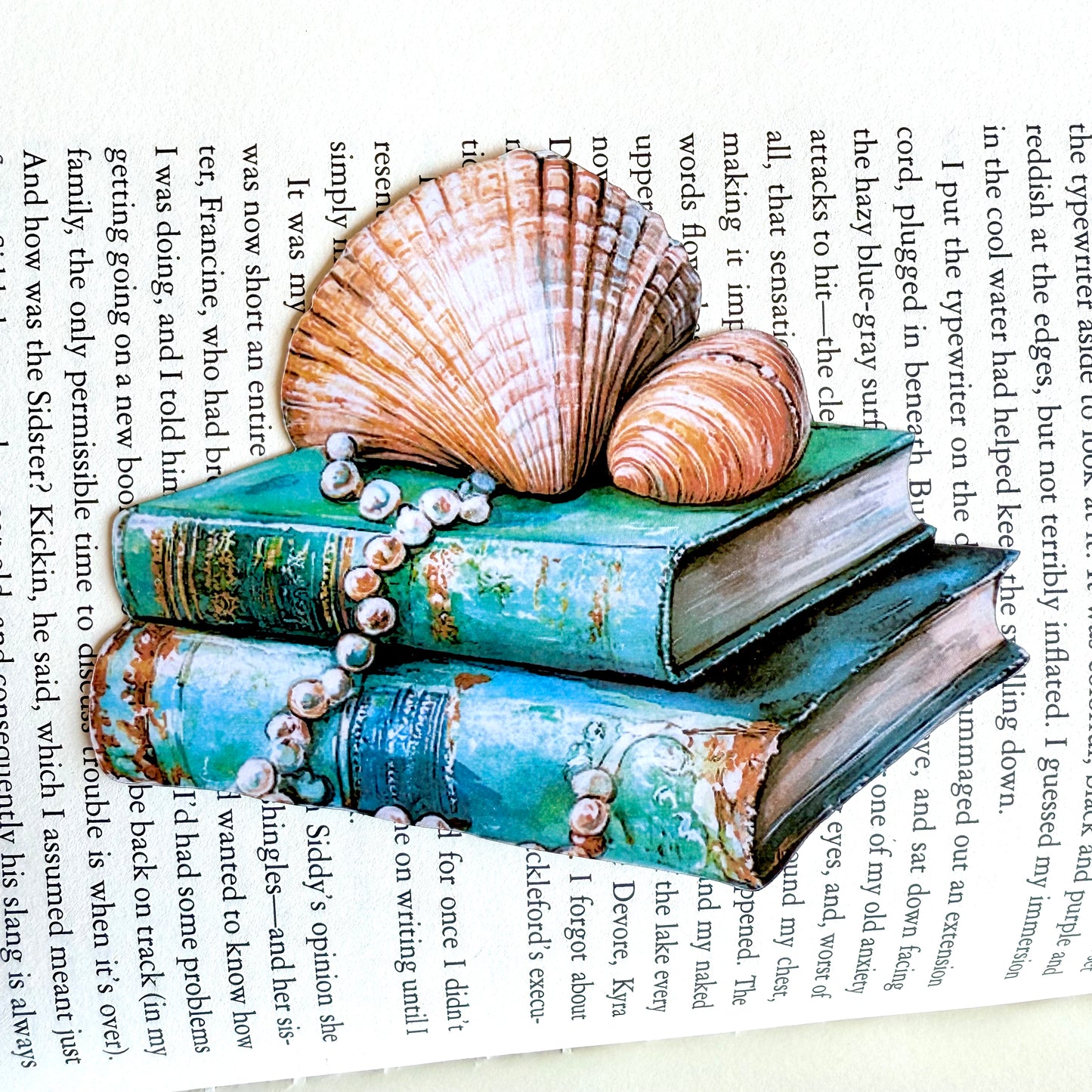 Mermaid Treasures Bookmark