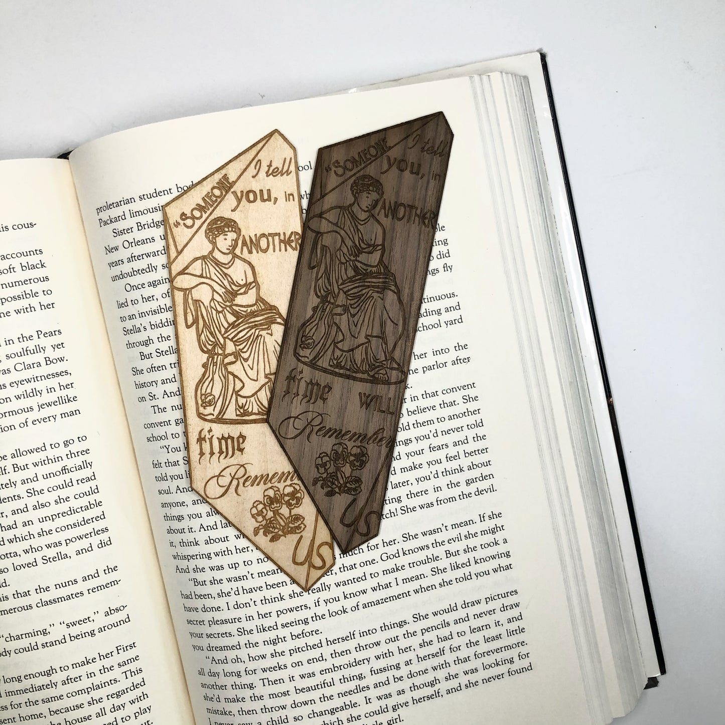 Sappho Wooden Bookmark