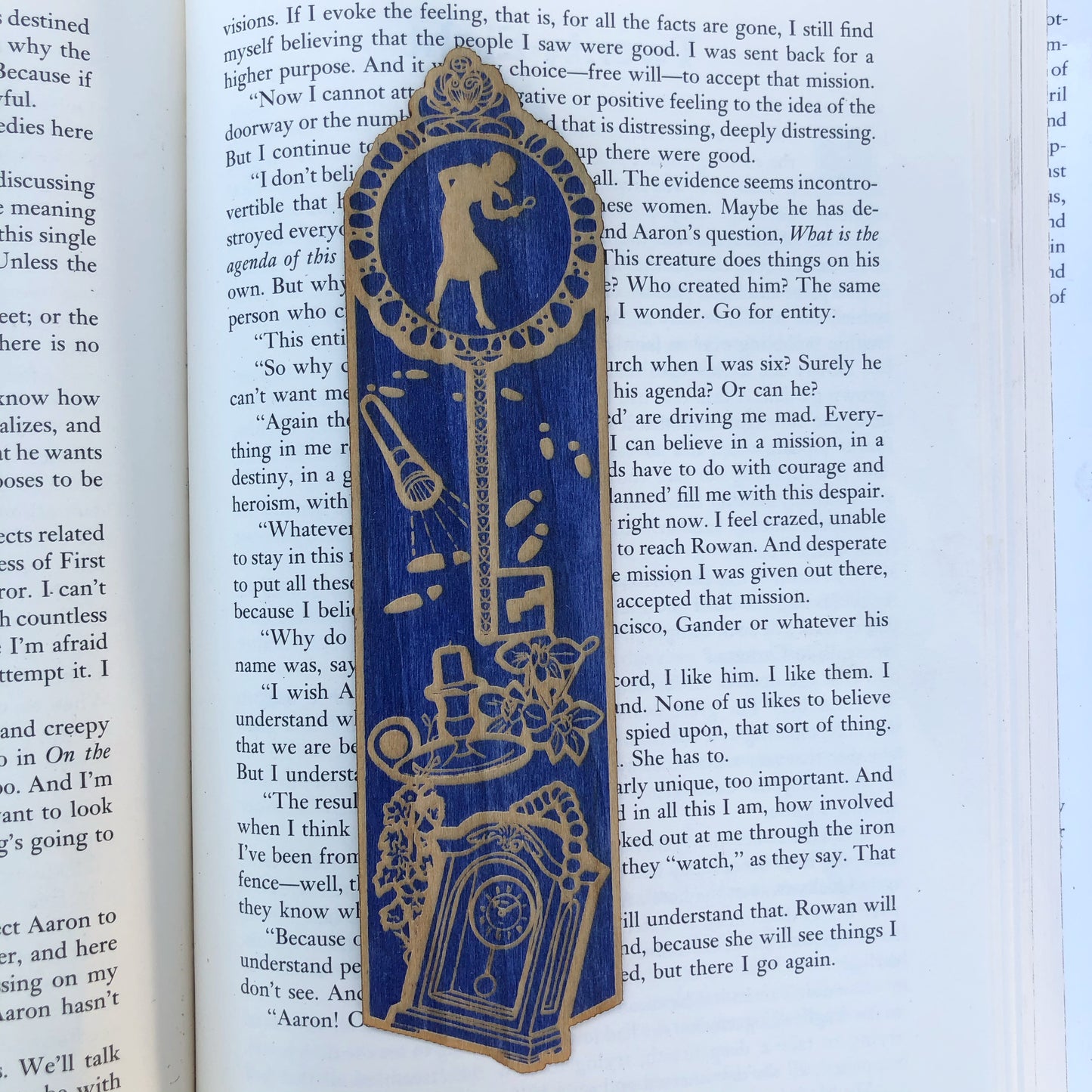 Nancy Drew Wooden Bookmark | Mystery Literature Woodmark | Bookish Gift | Nancy Drew Bookmark