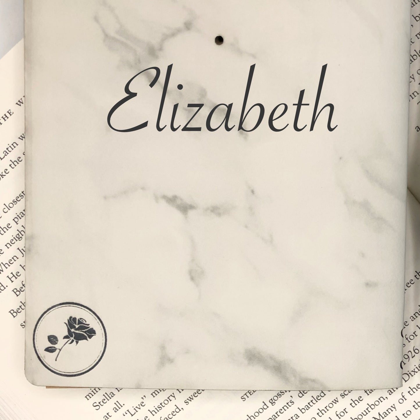 Enchanted Library Vegan Leather Literary Travel Journal