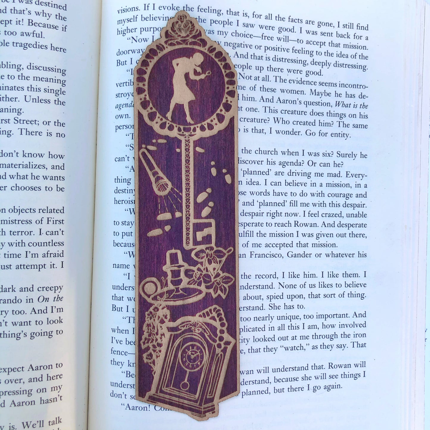 Nancy Drew Wooden Bookmark | Mystery Literature Woodmark | Bookish Gift | Nancy Drew Bookmark