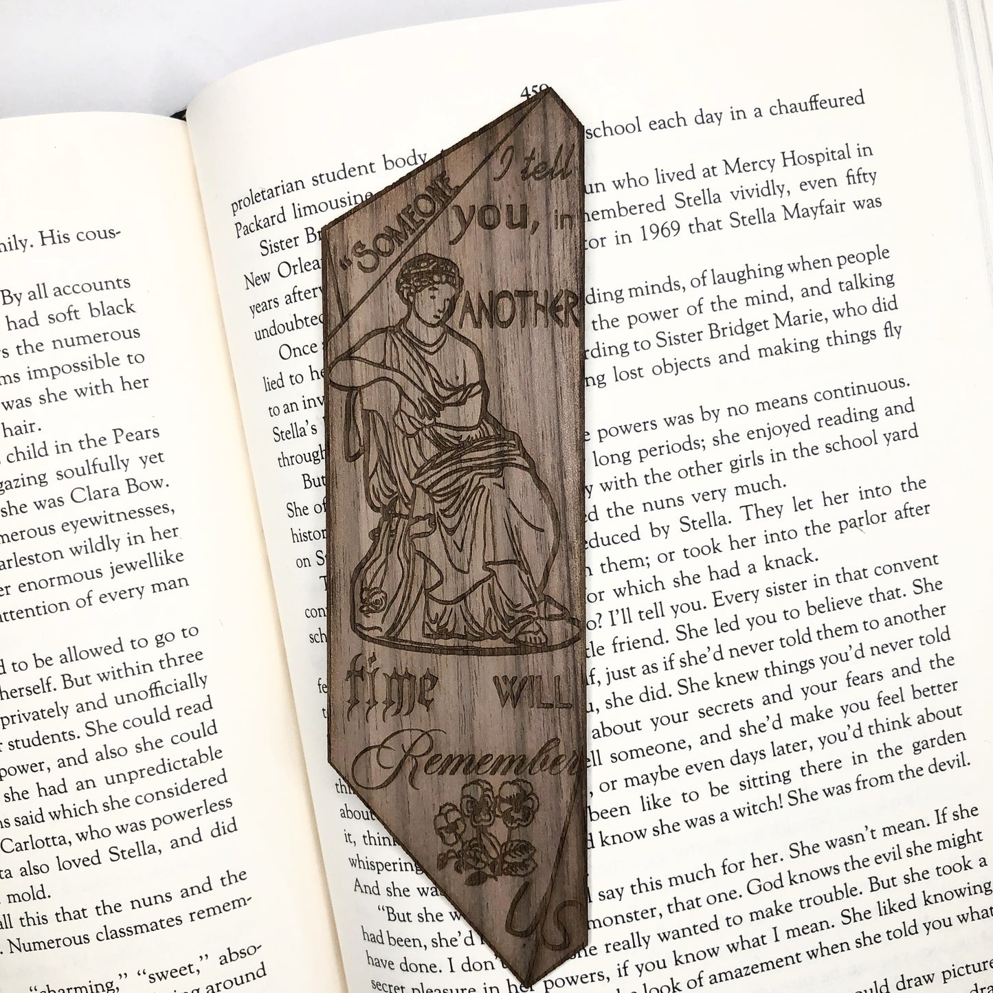 Sappho Wooden Bookmark
