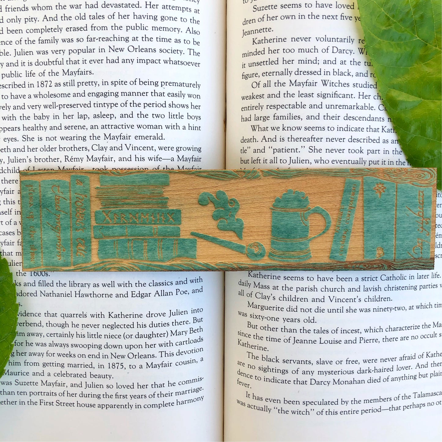 The Hobbit Shelf Wooden Bookmark