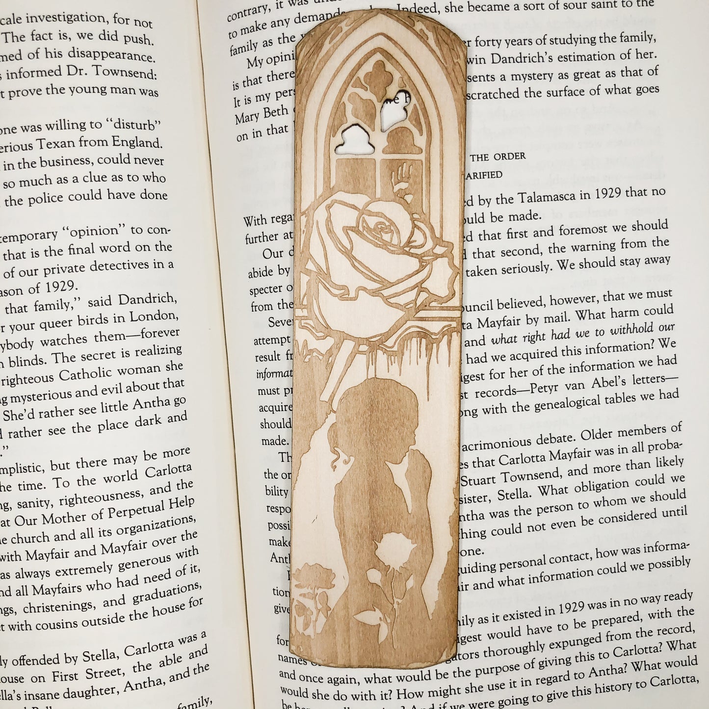 Wuthering Heights Wooden Bookmark