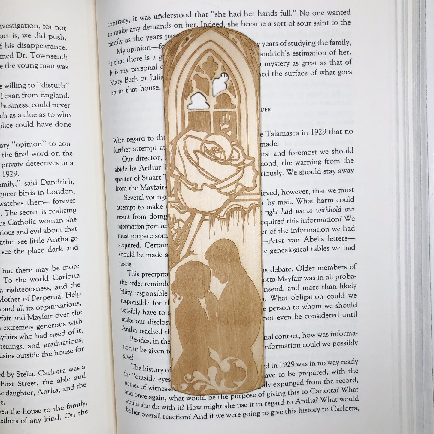 Rebecca Wooden Bookmark
