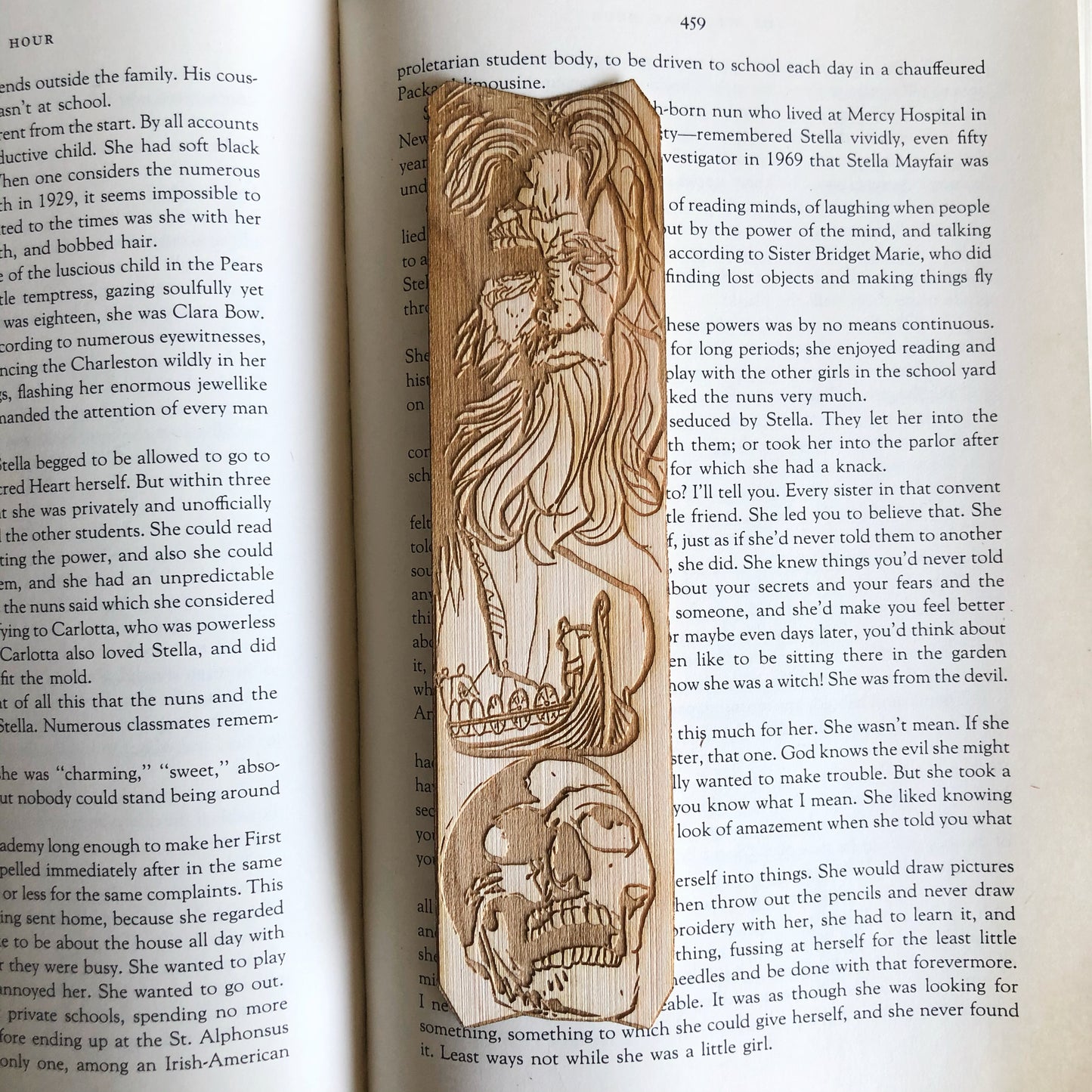 Odin Wooden Bookmark | Vikings Norse Mythology