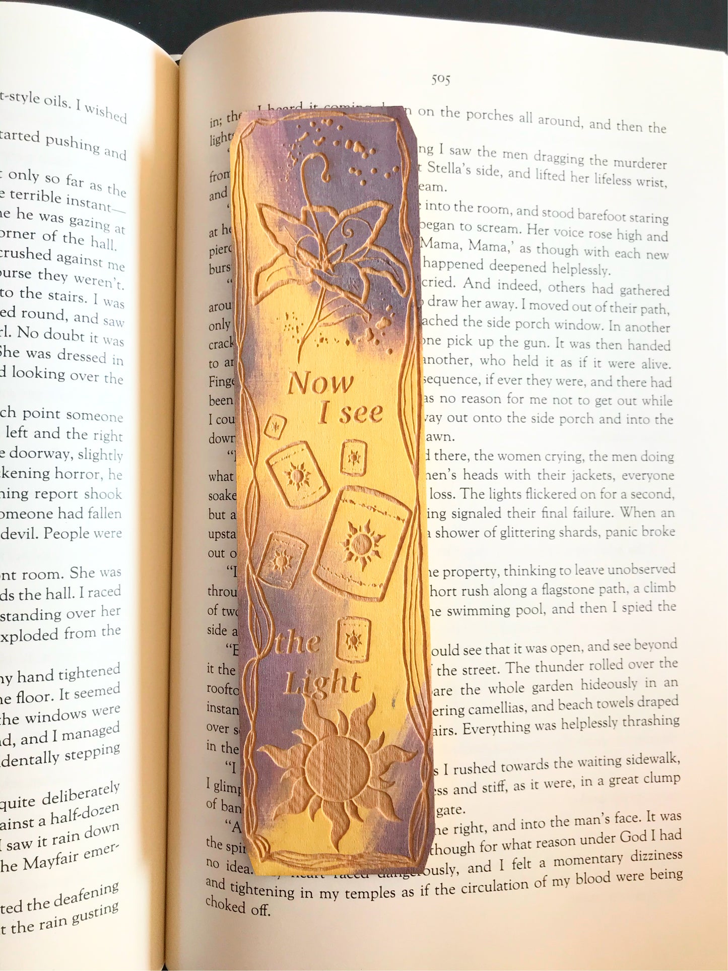 Princess Wooden Bookmark