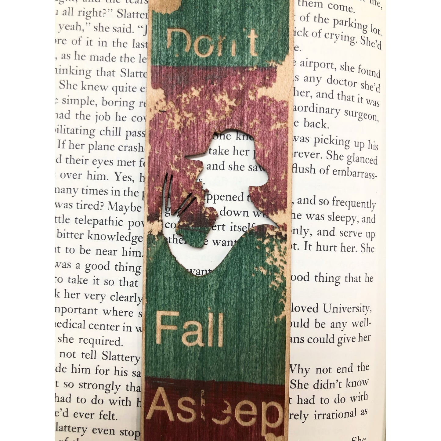 Freddy Wooden Bookmark