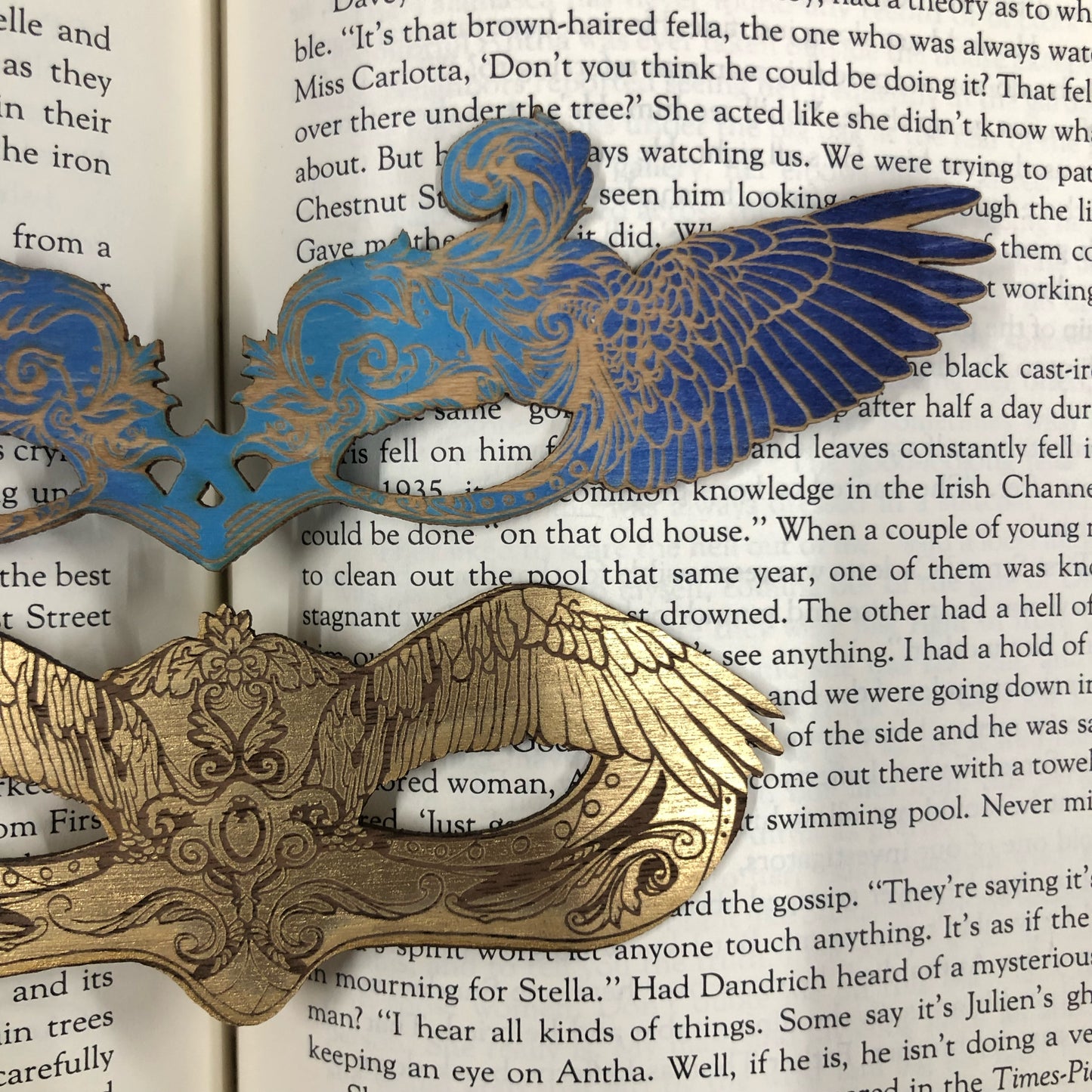 Mask of Mirror Bookmark Set