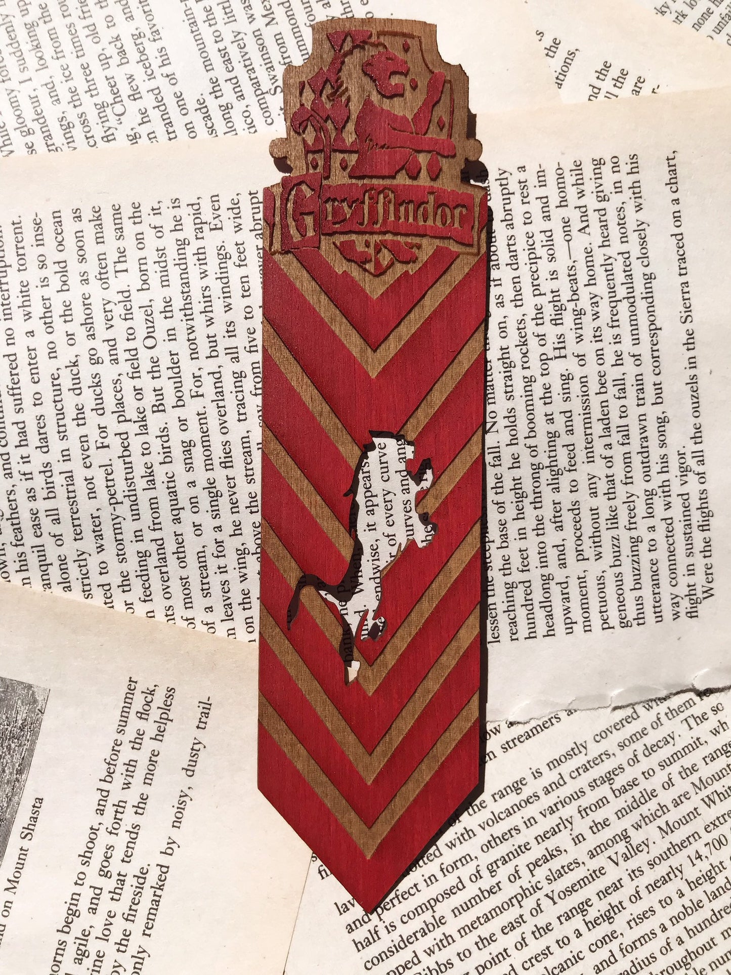 House Pride Wooden Bookmark