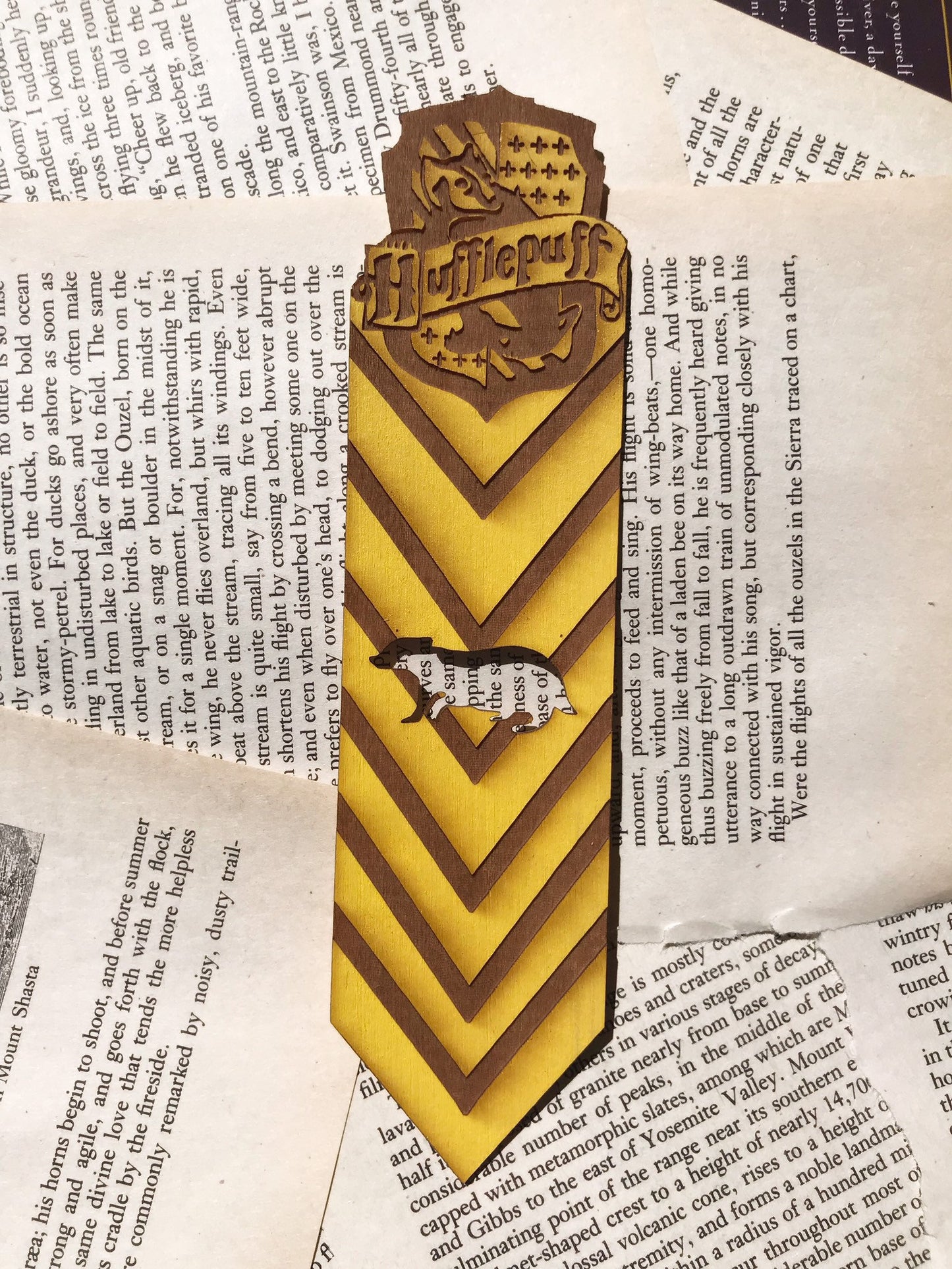 House Pride Wooden Bookmark