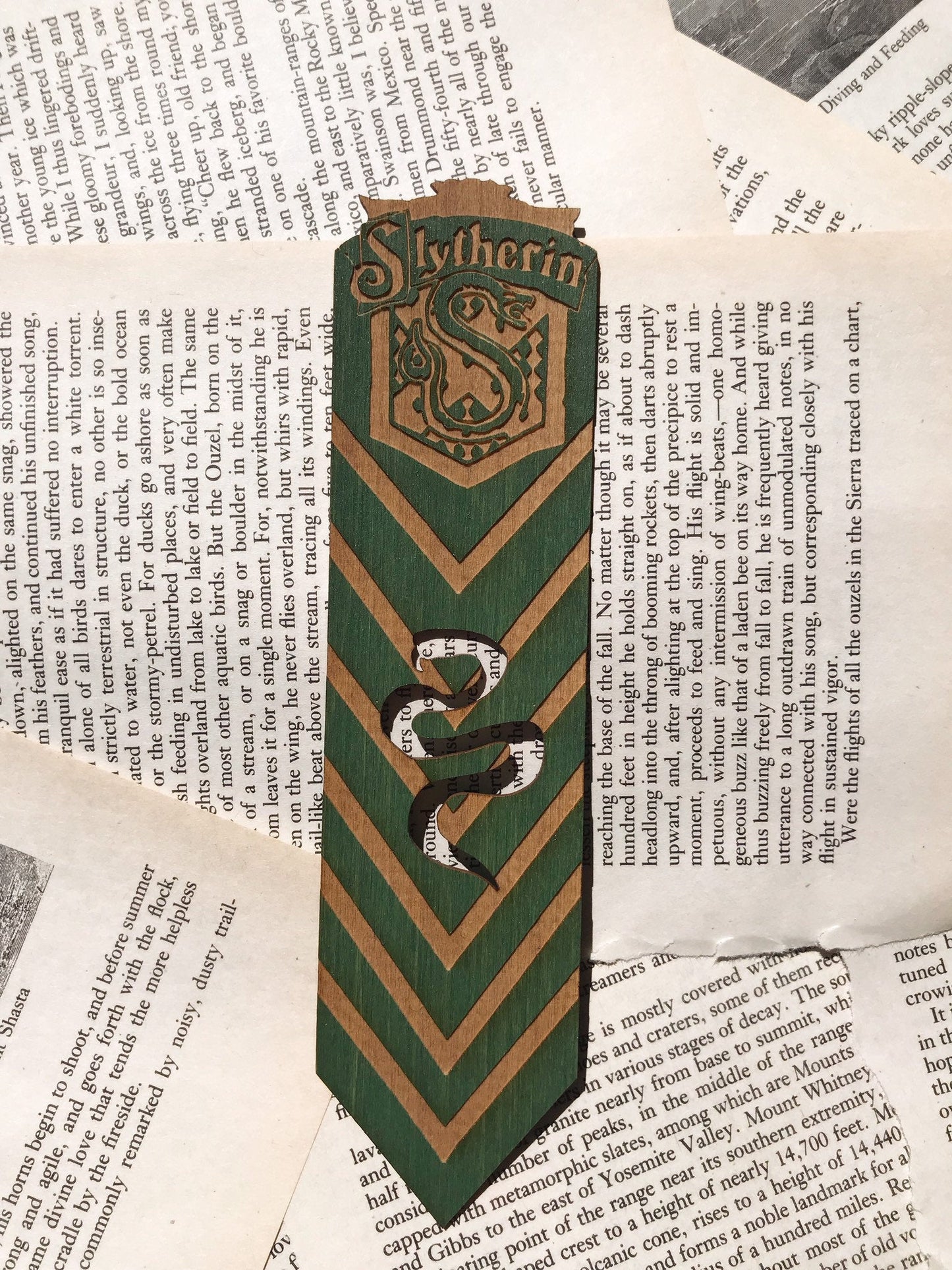 House Pride Wooden Bookmark