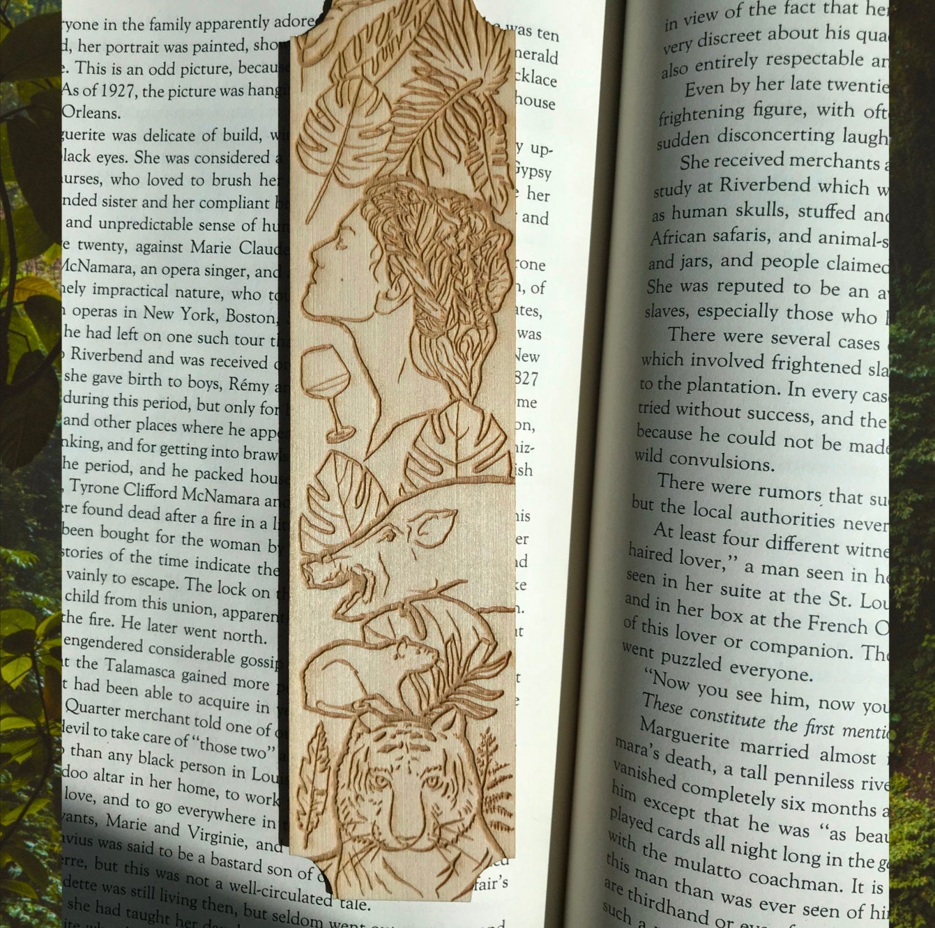 Circe Wooden Bookmark