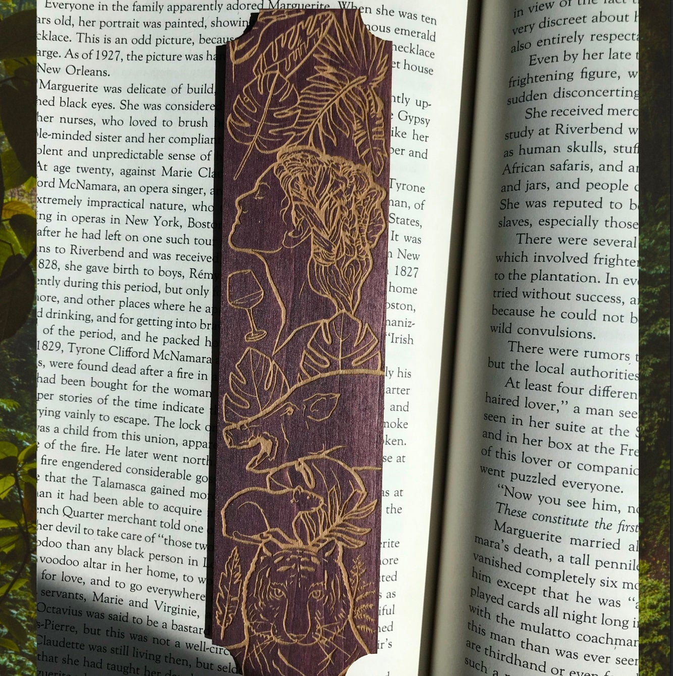 Circe Wooden Bookmark