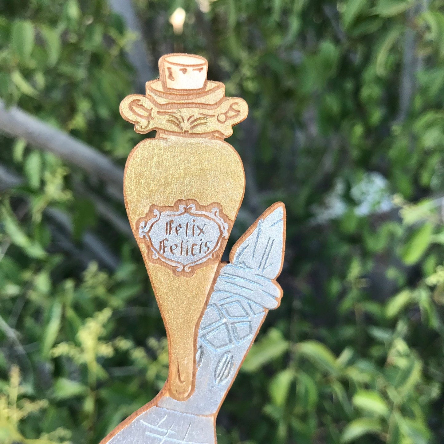 Potions Wooden Bookmark