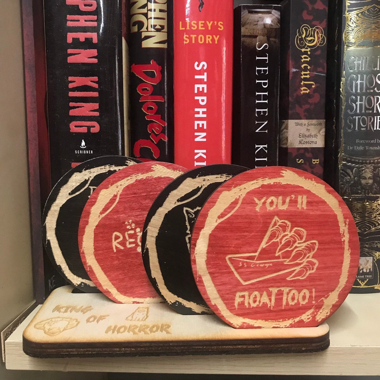Stephen King Coasters