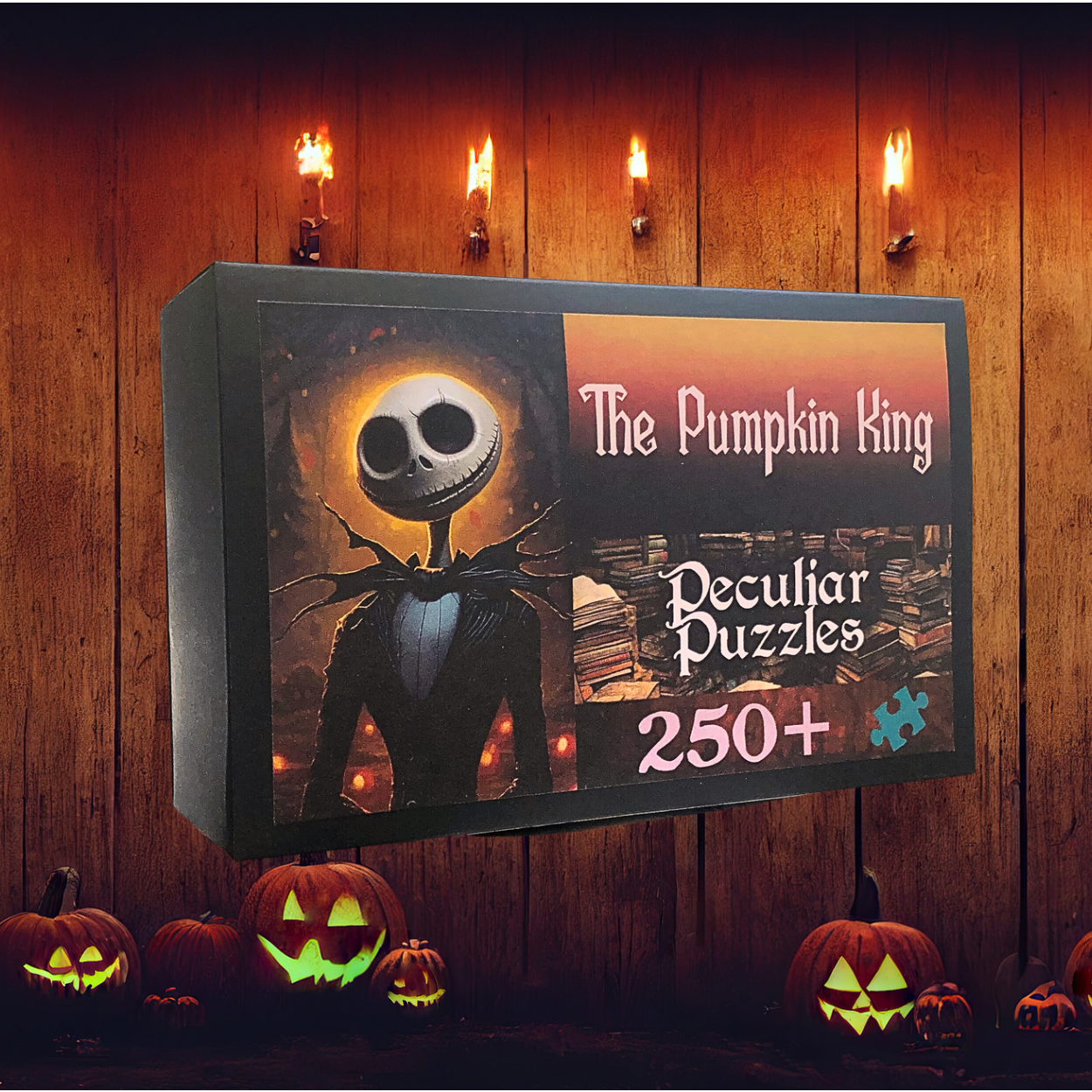 The Pumpkin King Wooden Puzzle