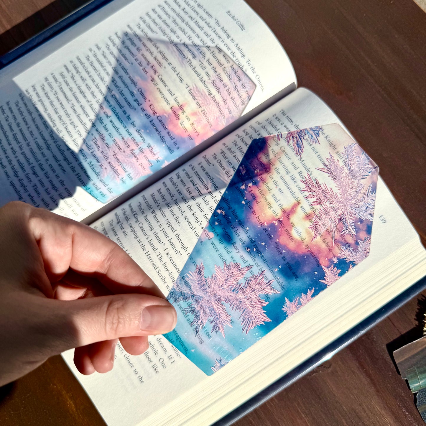 Break of Dawn Clear Coffin Bookmark