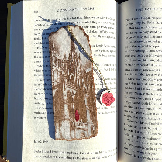 Alchemized Wooden Bookmark