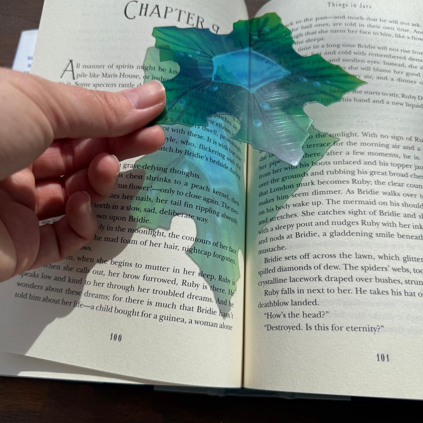 Tree Star Clear Bookmark