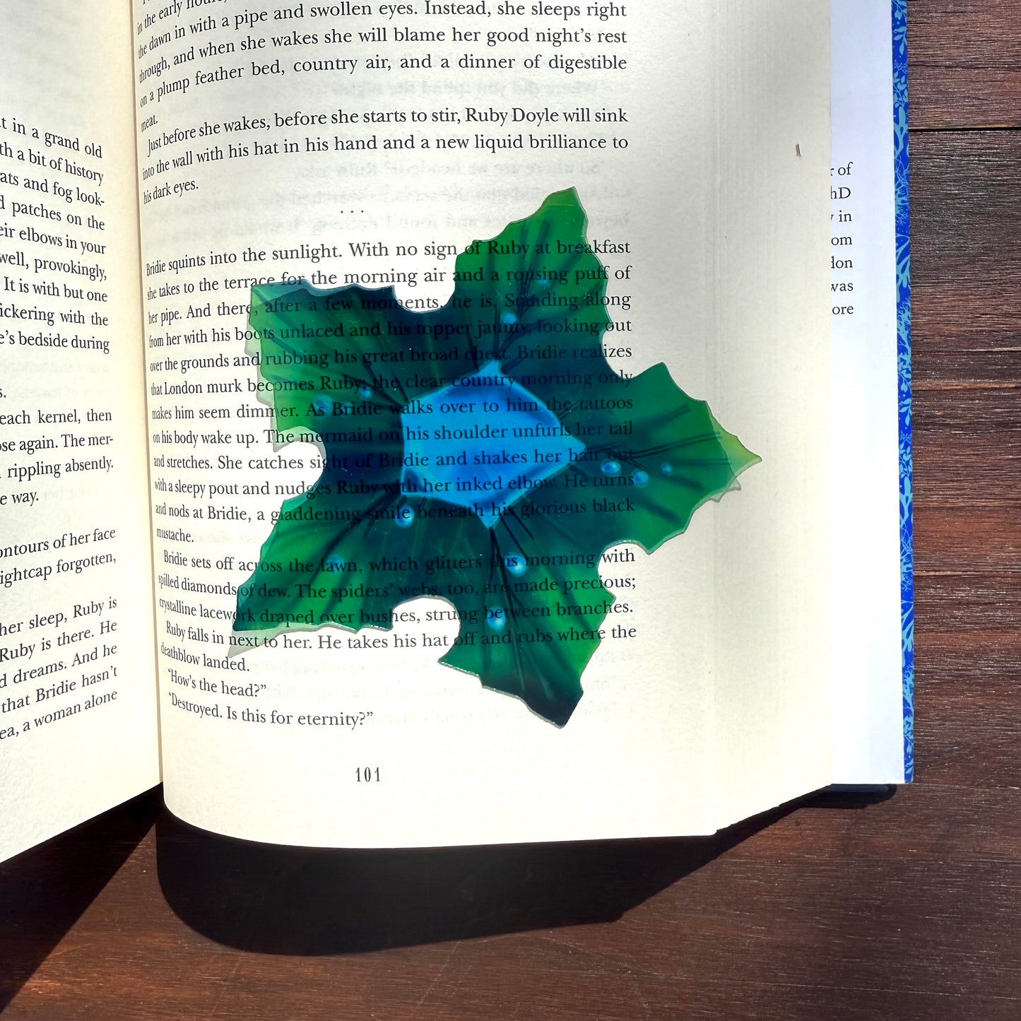 Tree Star Clear Bookmark