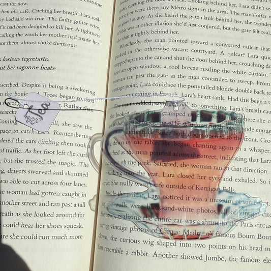 Rose Tea Bookmark