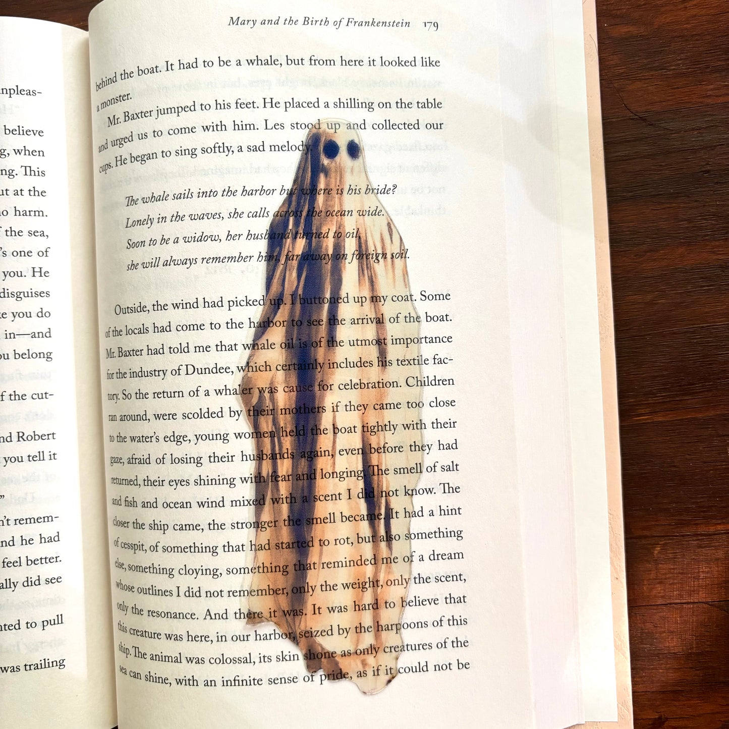 Ghost Transparent Bookmark