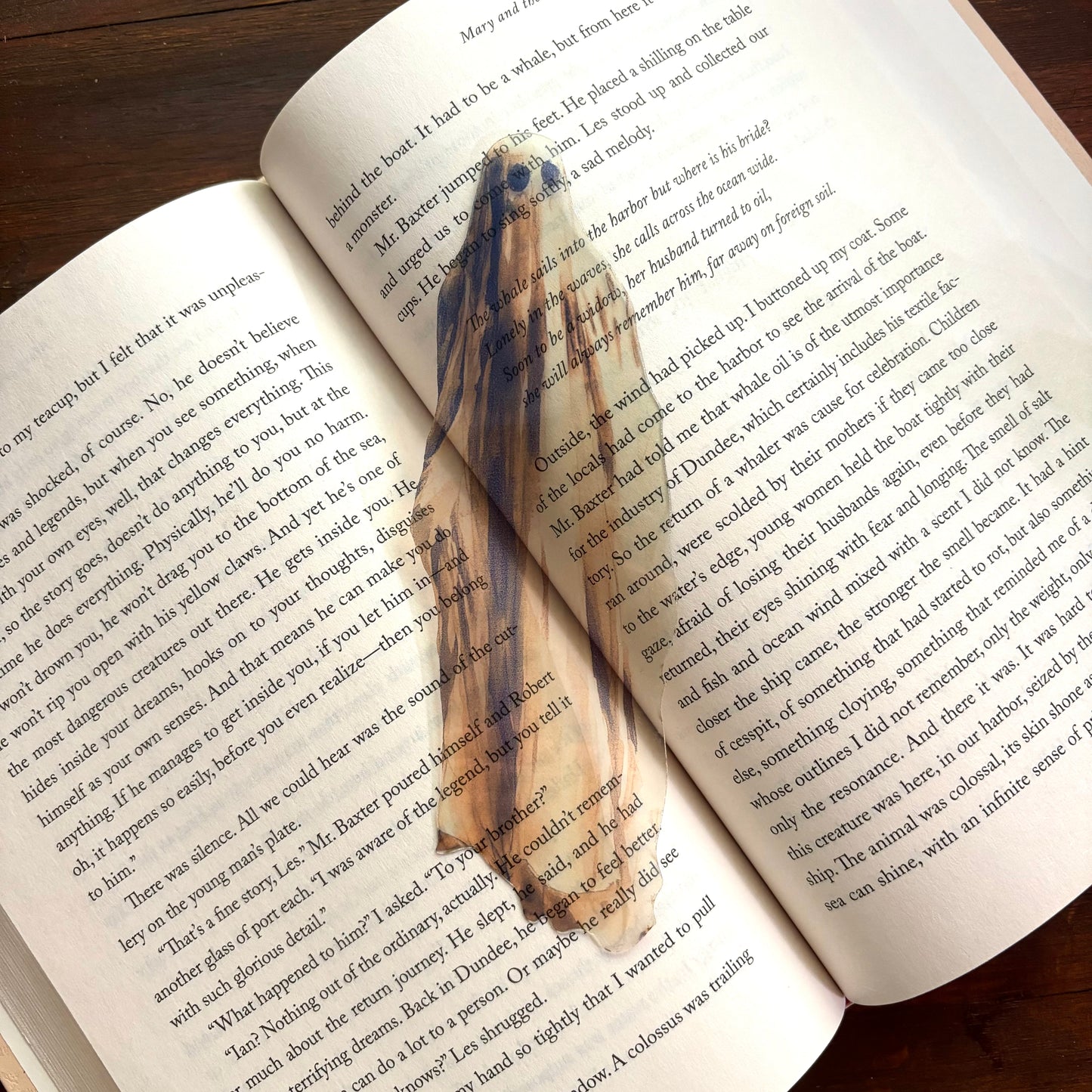 Ghost Transparent Bookmark