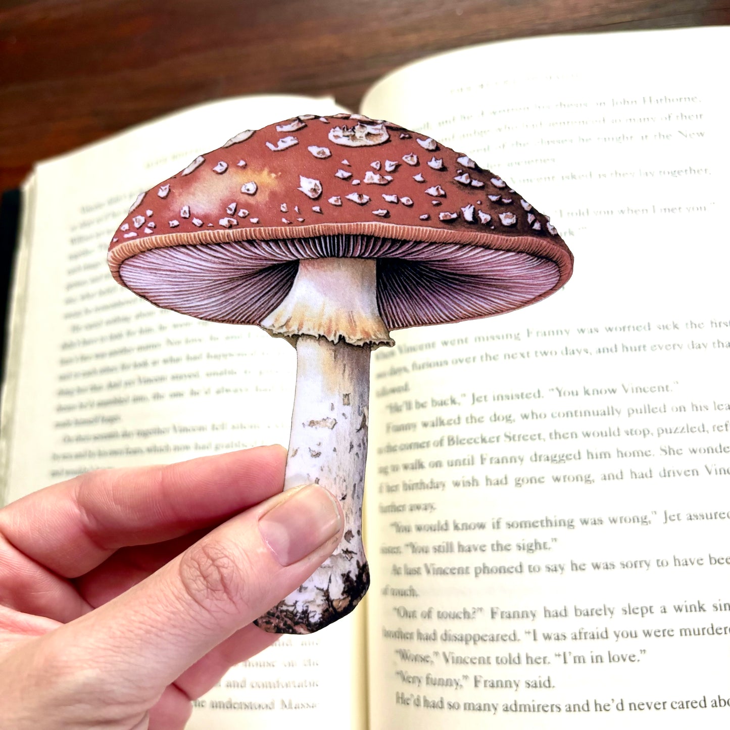 Mushroom Bookmark