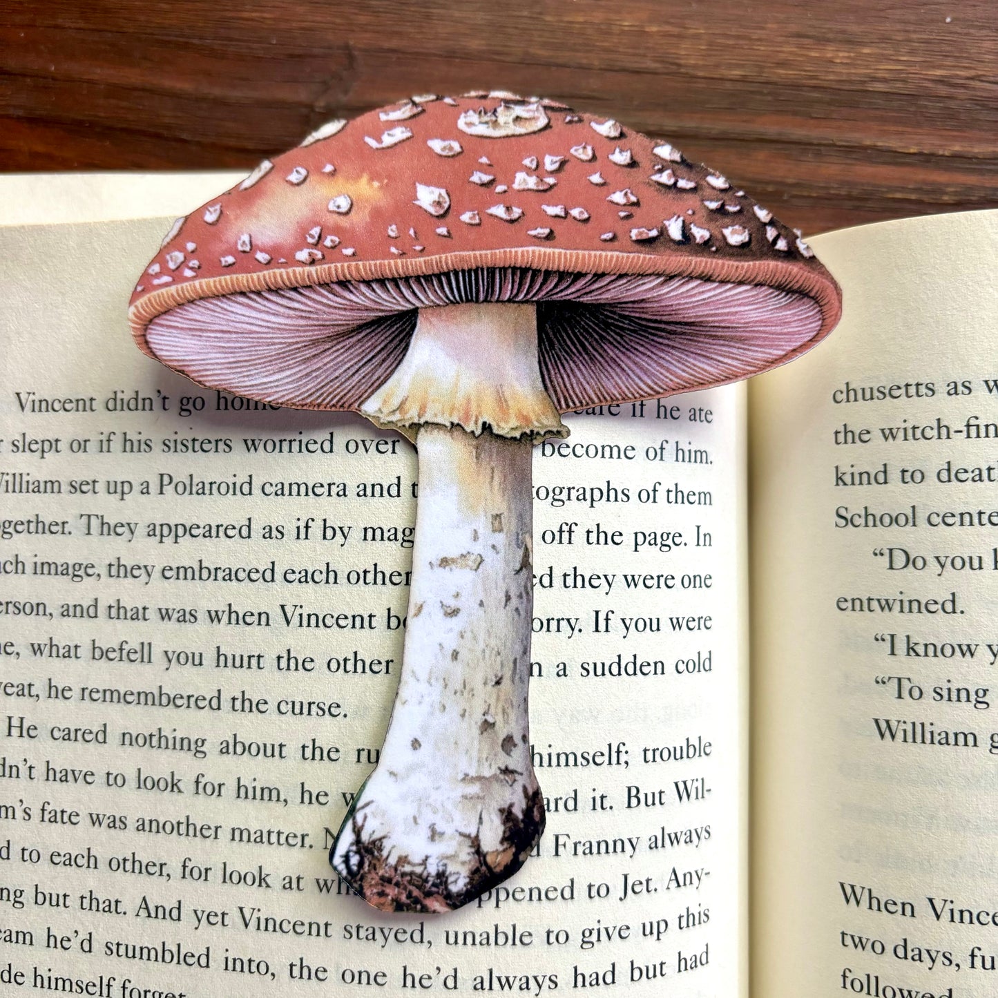 Mushroom Bookmark