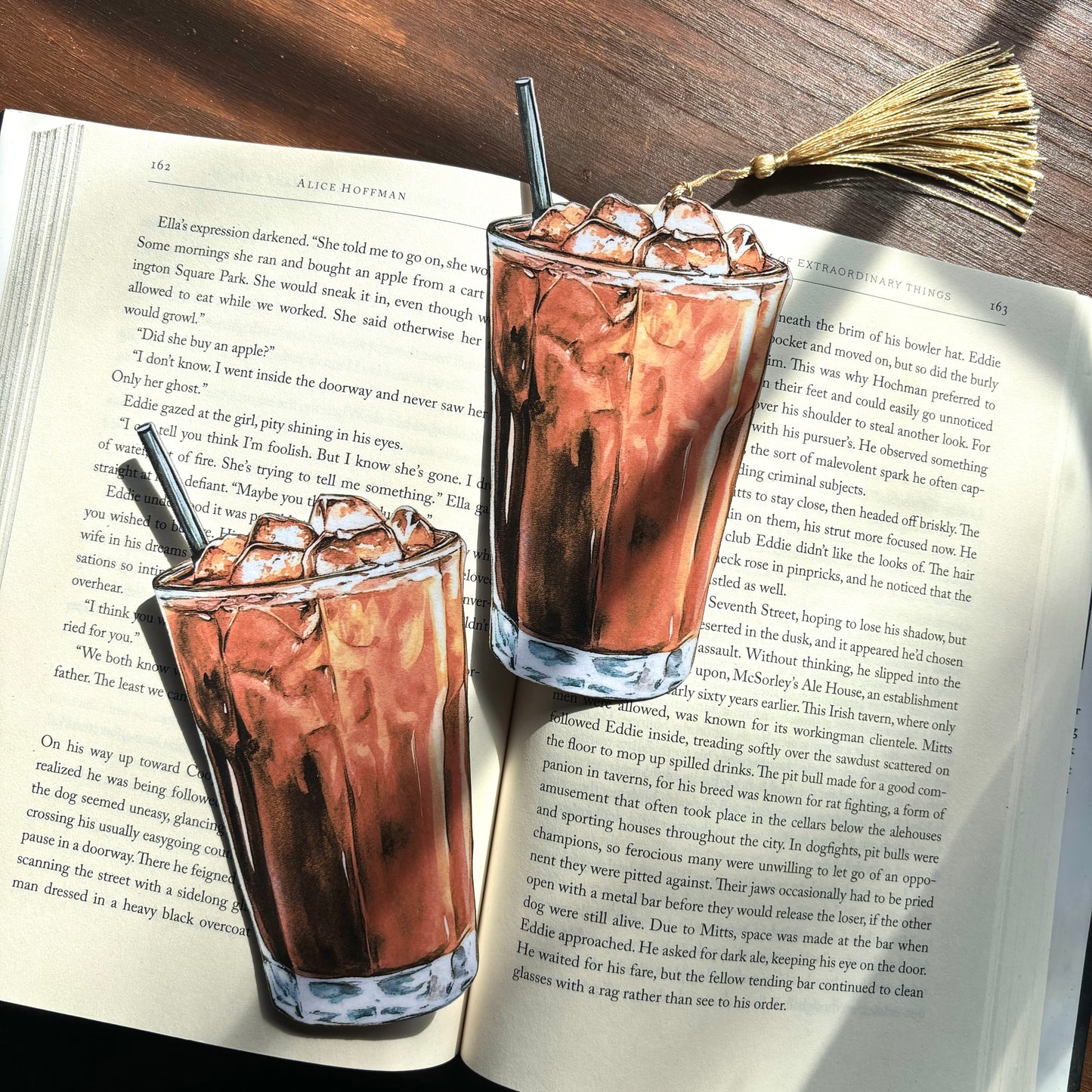 Iced Coffee Bookmark