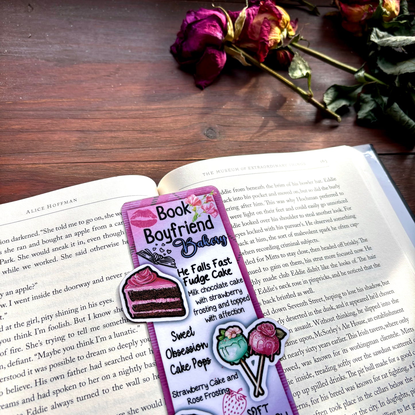 Book Boyfriend Paper Bookmark