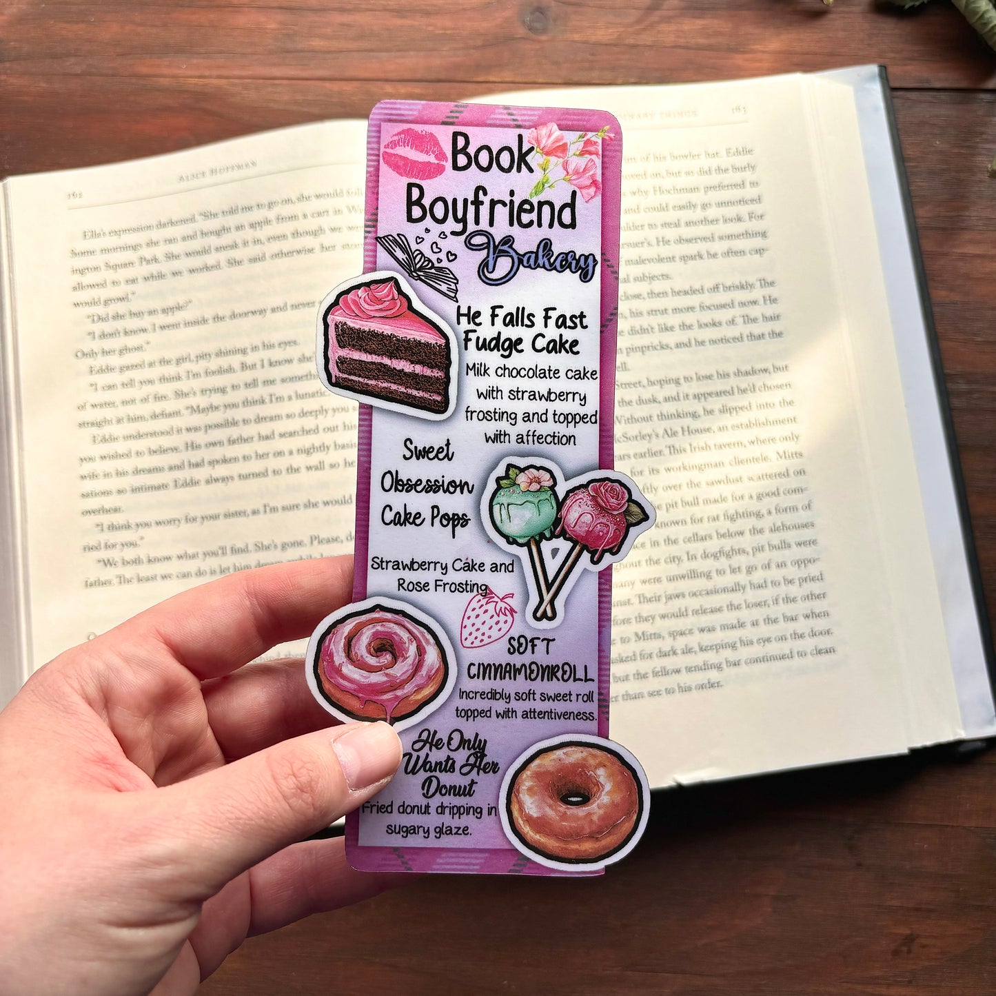 Book Boyfriend Paper Bookmark