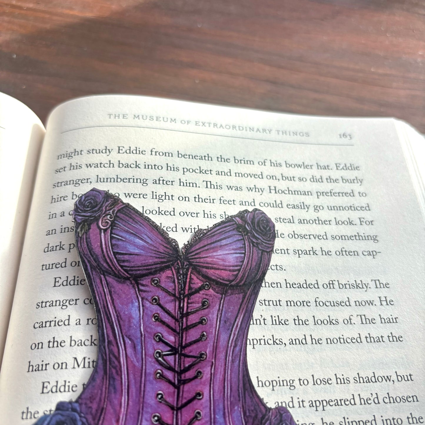 Victorian Gothic Corset Bookmark