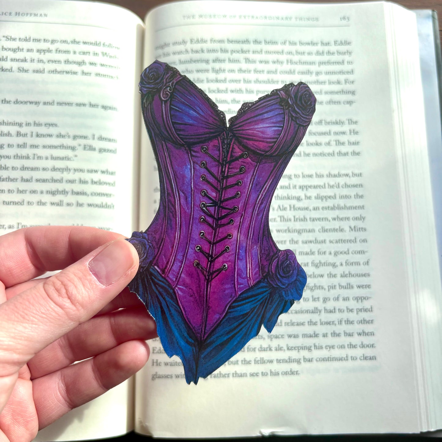 Victorian Gothic Corset Bookmark