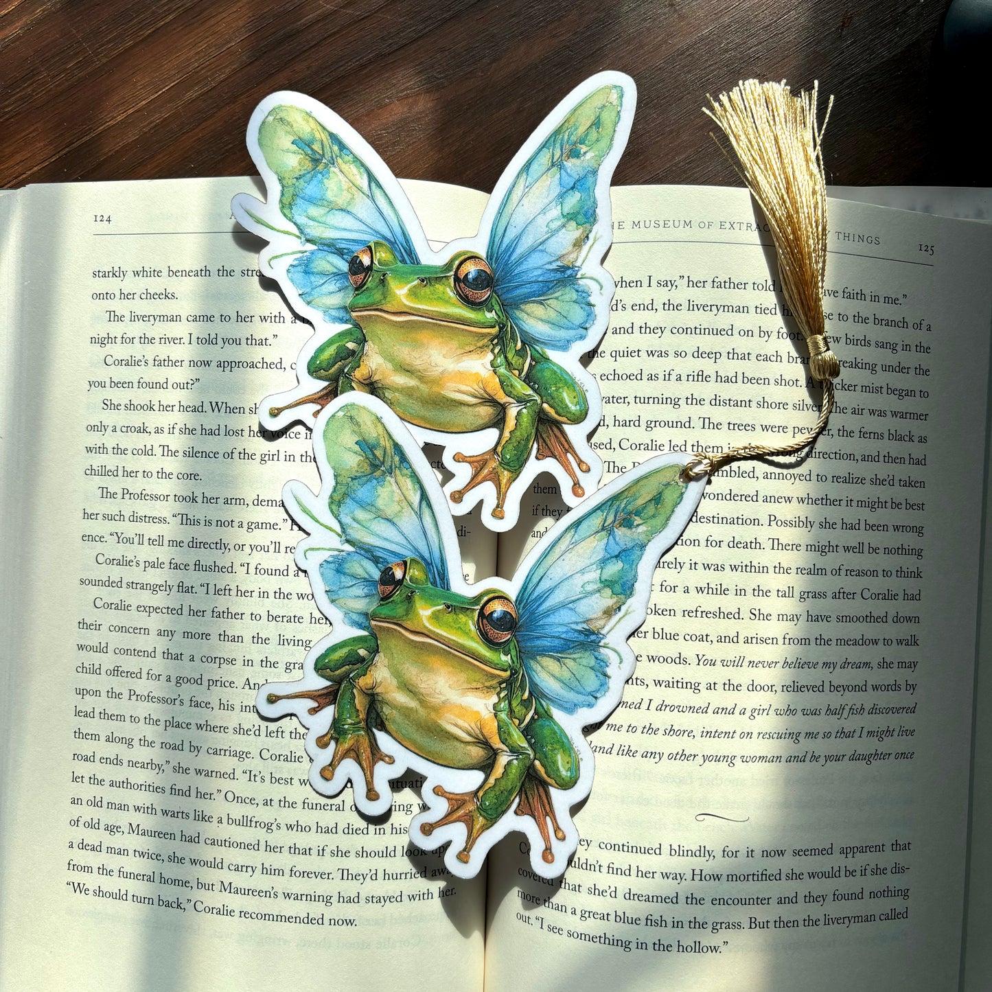 Fairy Frog Bookmark