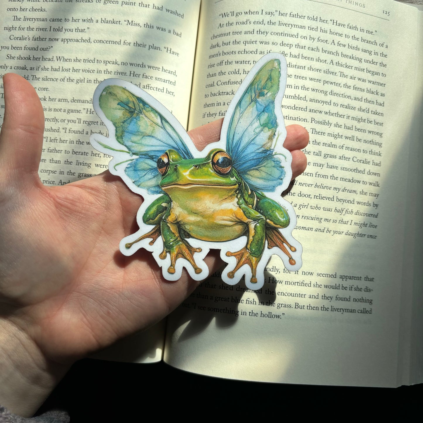 Fairy Frog Bookmark