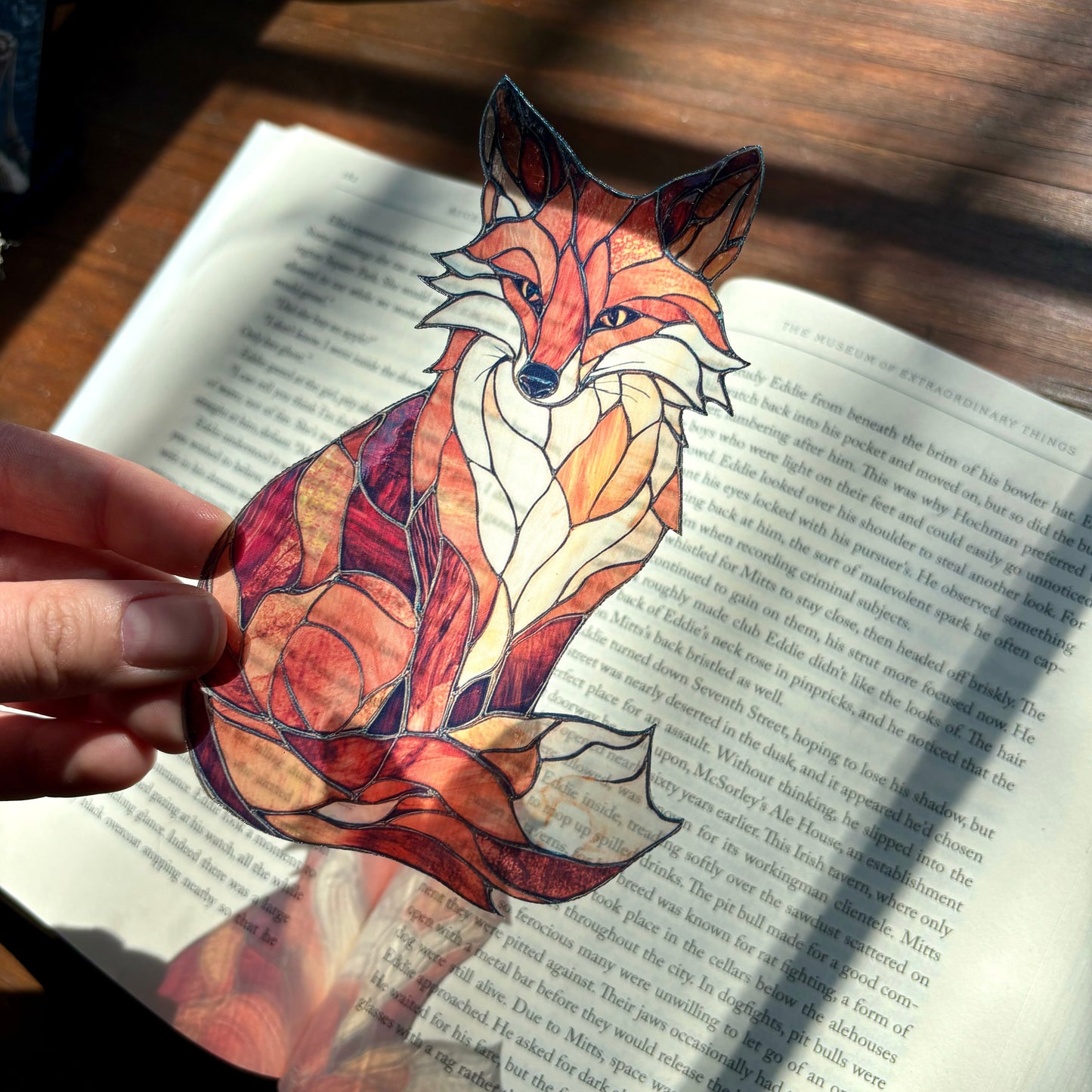 Fox Transparent Bookmark