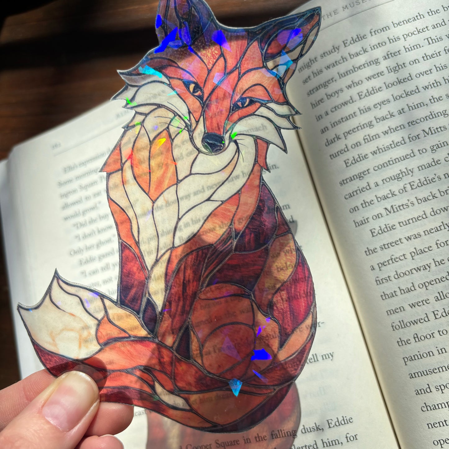 Fox Transparent Bookmark