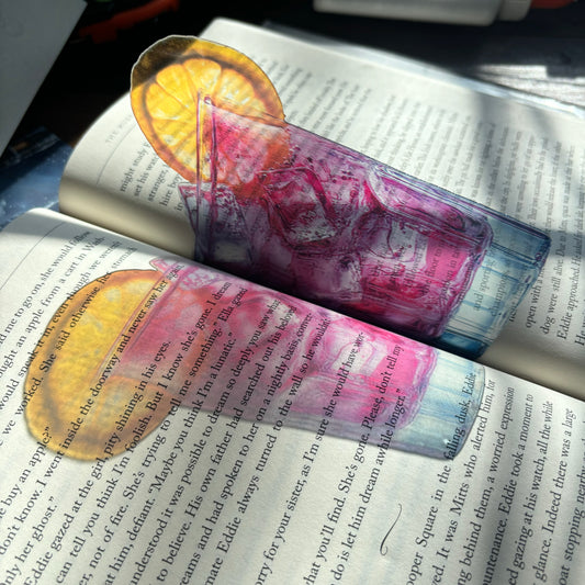 Gin and Tonic Clear Bookmark