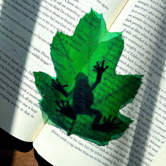 Tree Frog Translucent Bookmark