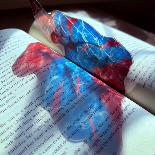 Shark Attack Transparent Bookmark