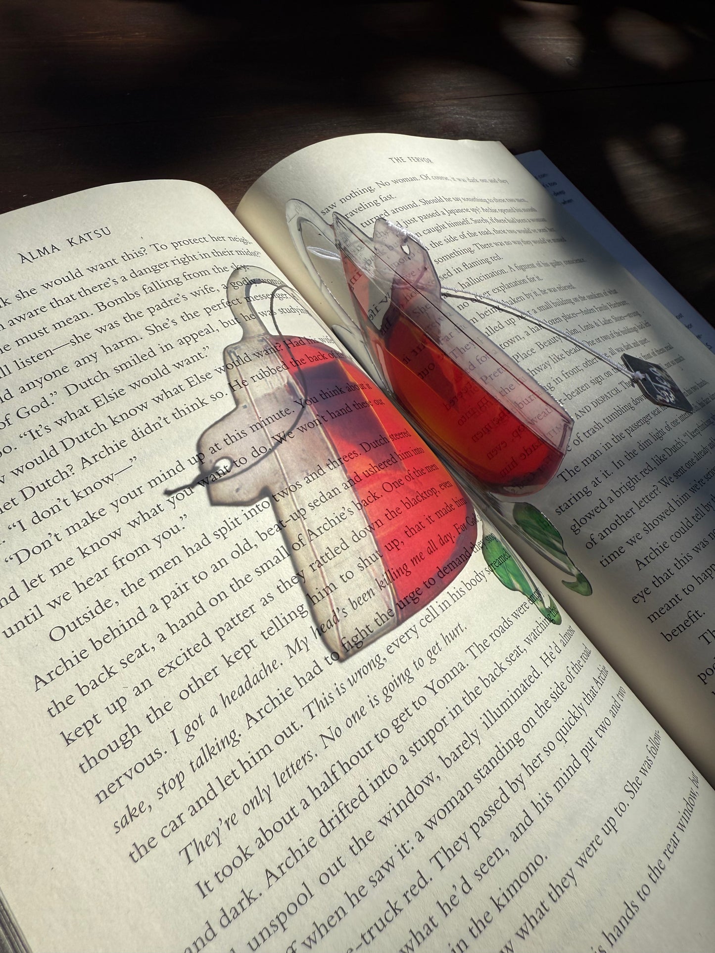 Cup of Tea Transparent Bookmark